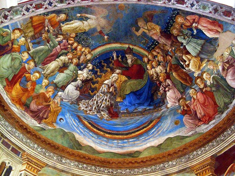 Filippo Lippi, Incoronazione della Vergine – Foto Wikimedia Commons