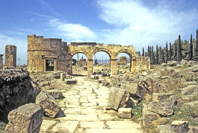 Hierapolis in Turchia. Foto di MM