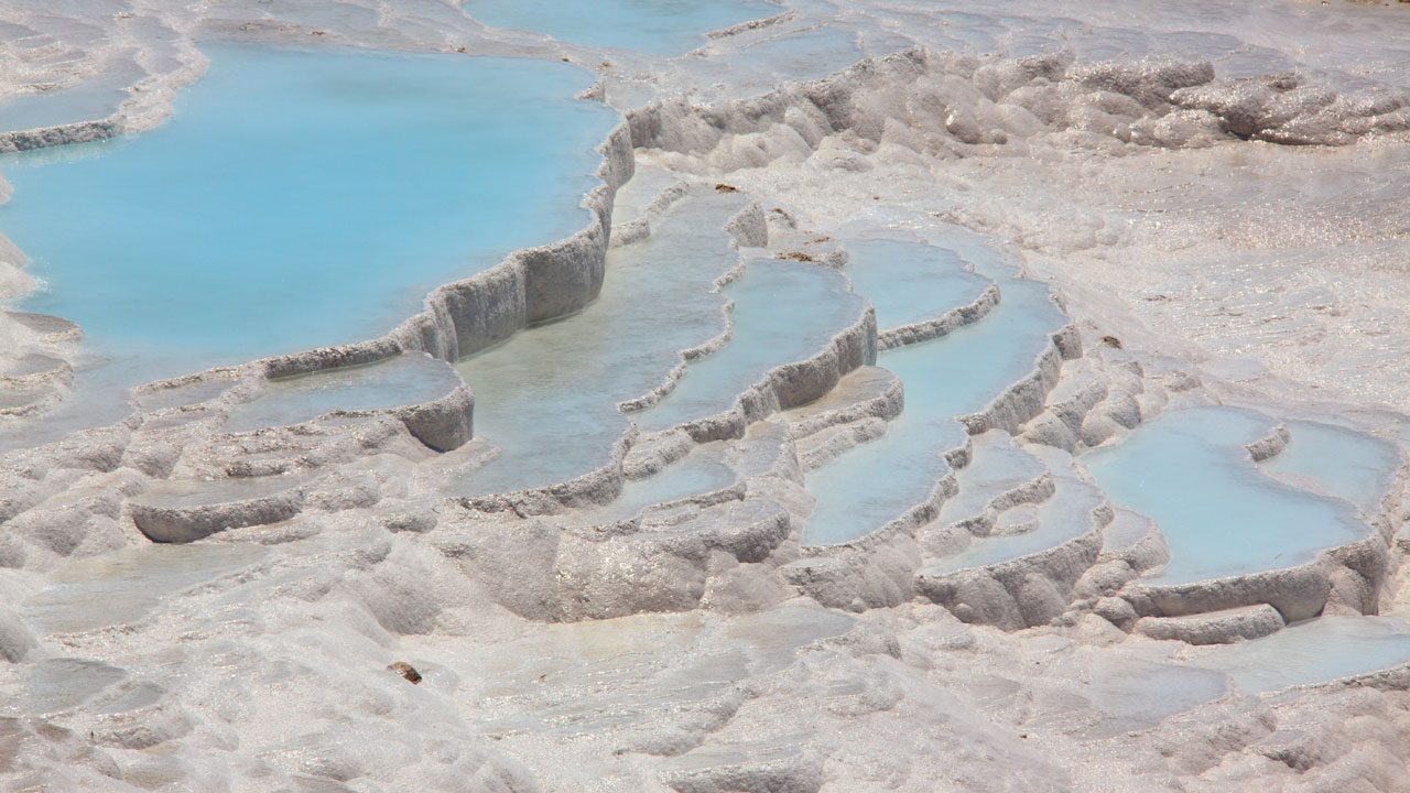 Terme di Pamukkale. Foto di Vera Kratochvil
