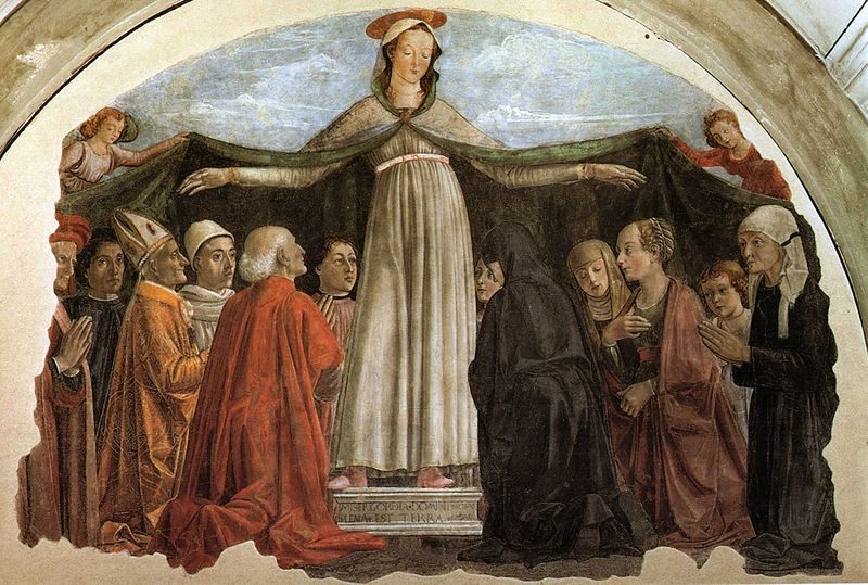 Domenico Ghirlandaio, Madonna della Misericordia – Foto Wikimedia Commons
