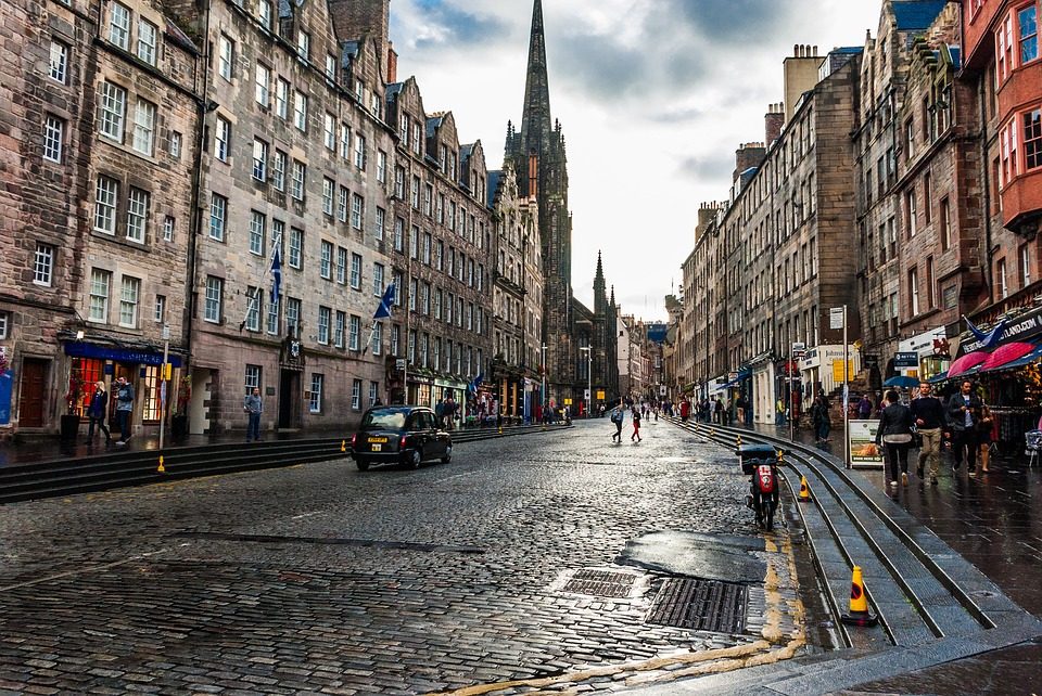 Edimburgo. Foto da Pixabay