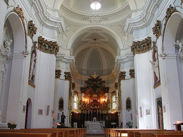 Chiesa di S. Agostino, interno – Foto Wikimedia Commons