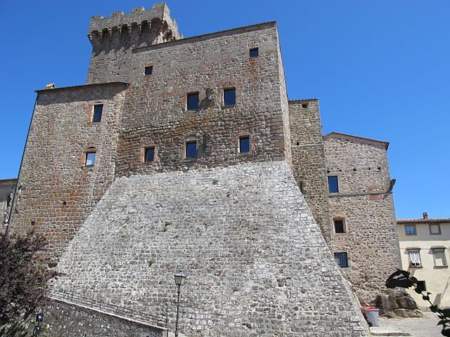 Arcidosso, Rocca Aldobrandesca – Foto Wikipedia