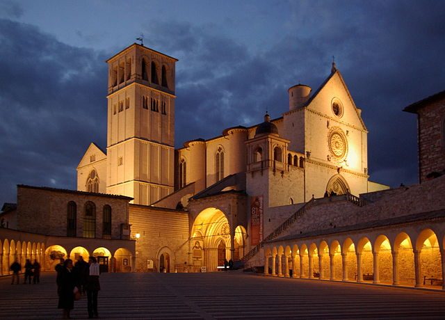 Assisi, Basilica di San Francesco – Foto Wikimedia Commons