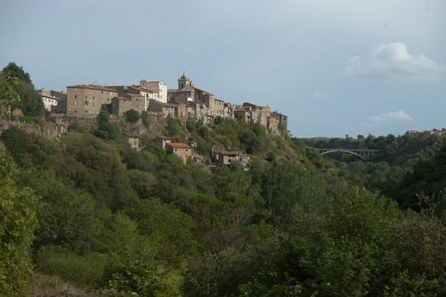 Veduta di Blera – Foto Wikipedia
