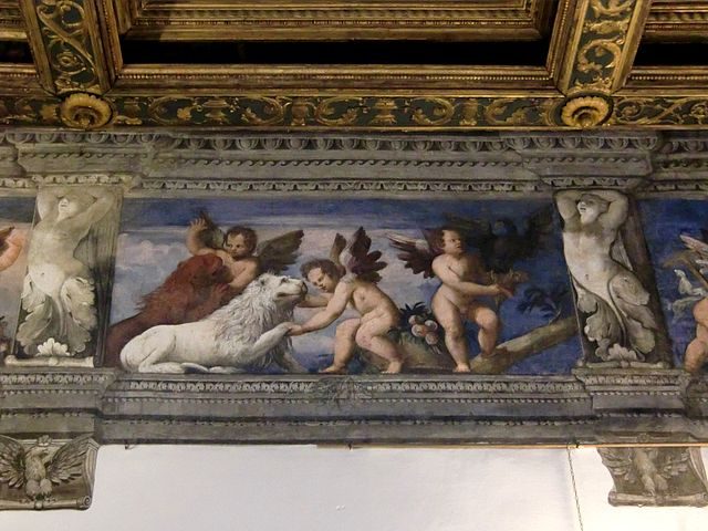 Affreschi di Battista Dossi nel Castello del Buonconsiglio – Foto Wikipedia