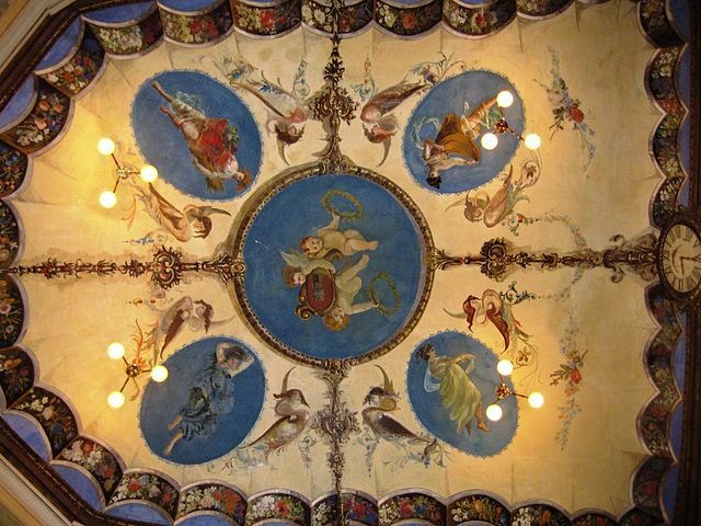 Affreschi di Luigi Agretti – Foto Wikimedia Commons