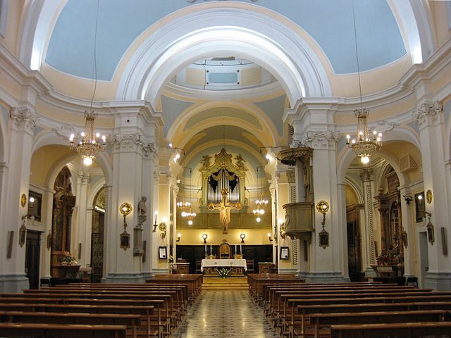 Urbania, interno della Concattedrale – Foto Wikipedia