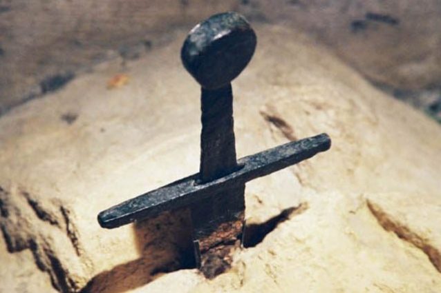La spada nella roccia di Montesiepi.
