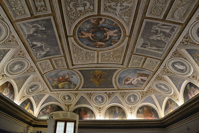Affreschi dei fratelli Dossi nel Castello del Buonconsiglio – Foto Wikipedia
