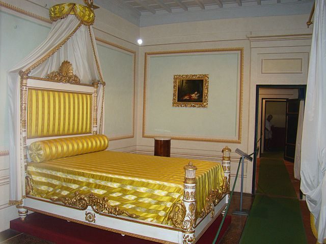 Camera da letto di Napoleone – Foto Wikipedia