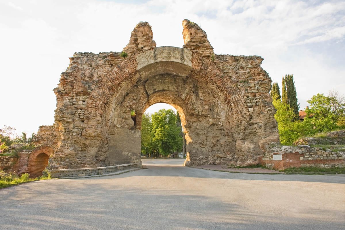 Ingresso delle terme Hisarya