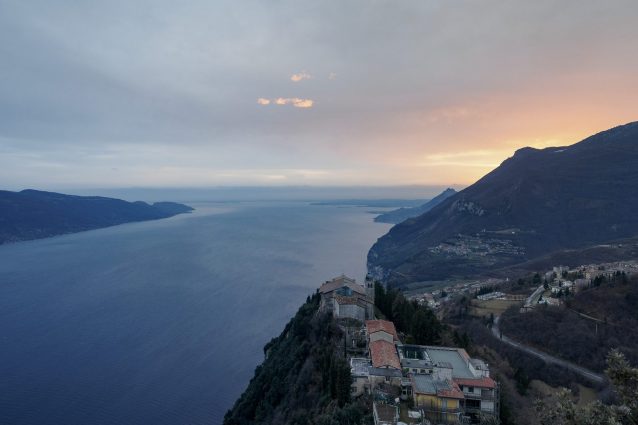 Vista dall'remo di Montecastello