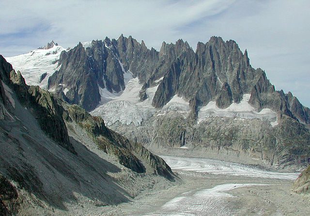 Le vette di Chamonix – Foto Wikipedia
