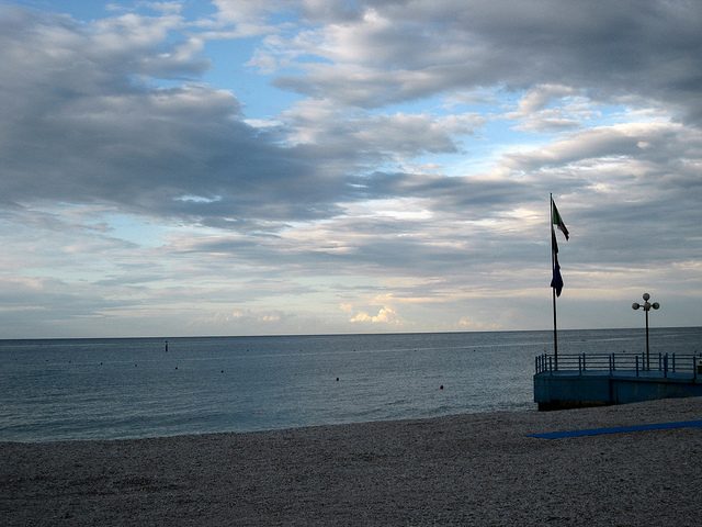 Tramonto a Marotta
