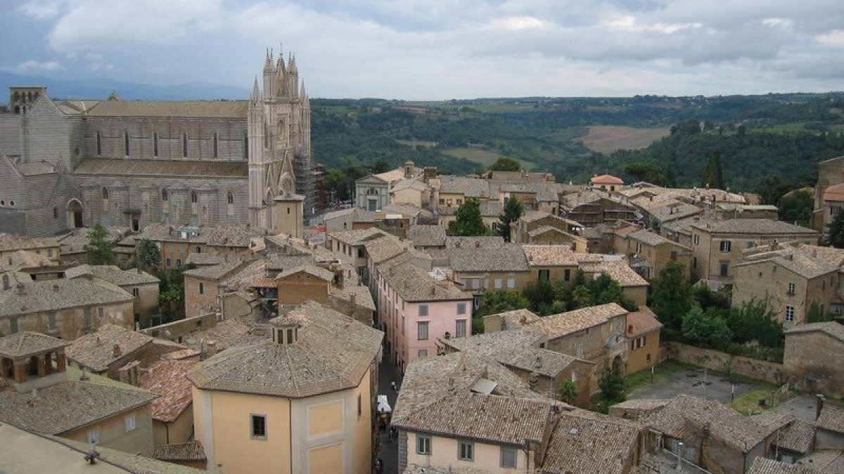 Vista sulla città di Orvieto