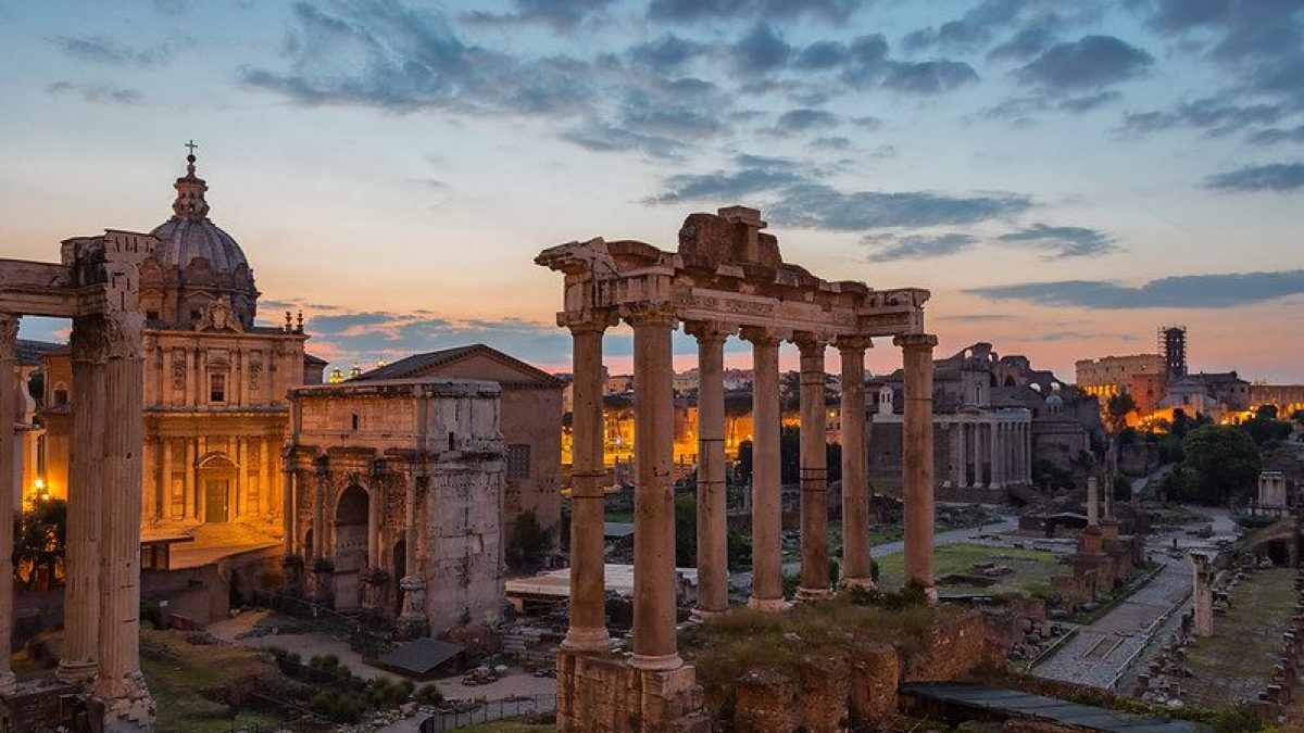 Alba sul Foro Romano