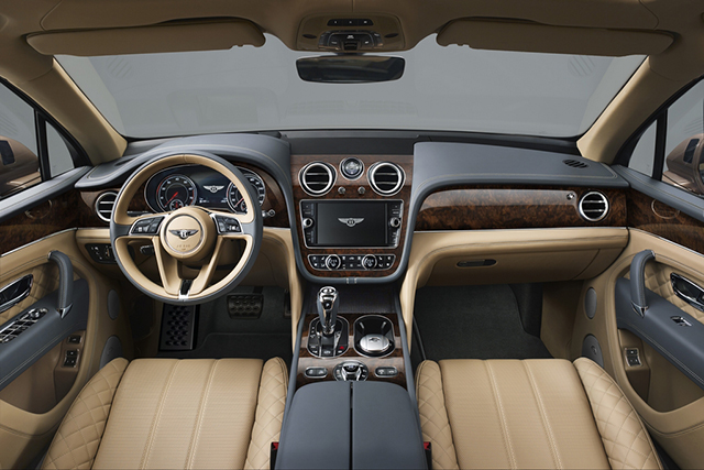 Interni Bentley Bentayga