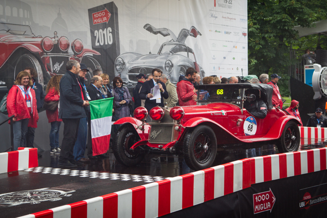 Mille Miglia 2016, a trionfare è stata la 6C 1750 Gran Sport del 1930