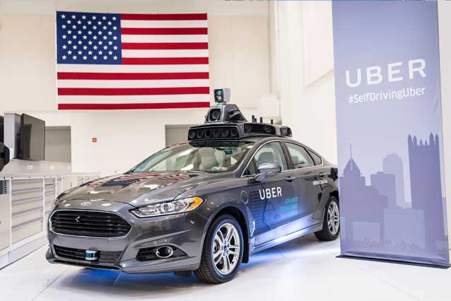 La self driving car di Uber / Getty
