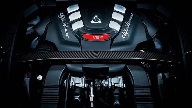 Motore Alfa Romeo Stelvio Quadrifoglio