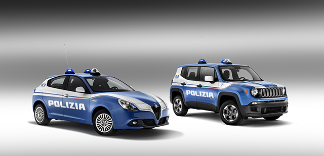 Alfa Romeo Giulietta Jeep Renegade Polizia di Stato
