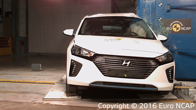 Hyundai Ioniq Crash Test Euro NCAP