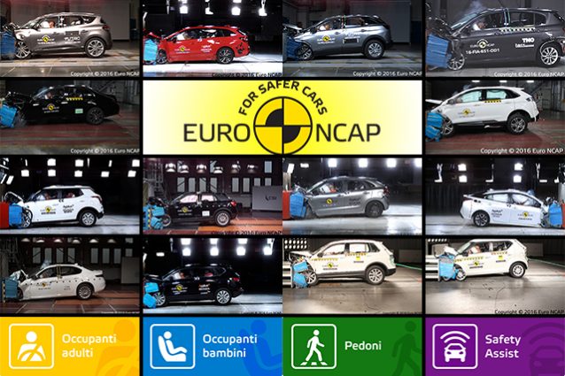 Top e Flop Crash Test Euro NCAP 2016