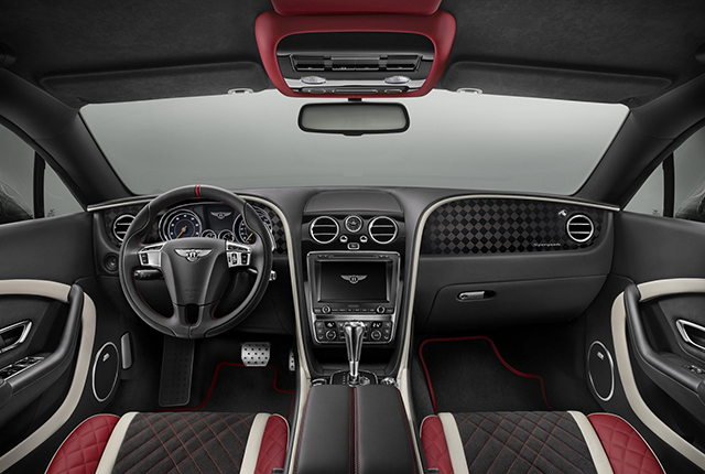 Interni Bentley Continental Supersport