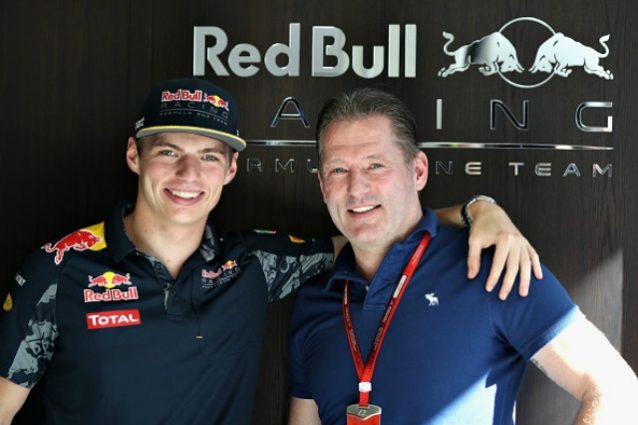 Max e Jos Verstappen.
