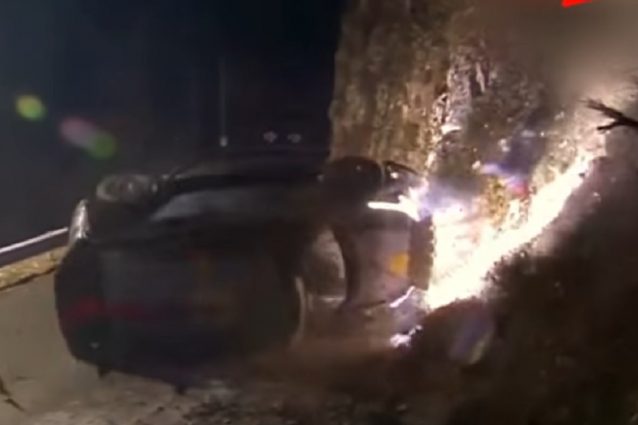Rally di Monte-Carlo: grave uno spettatore a seguito dell’incidente di Paddon