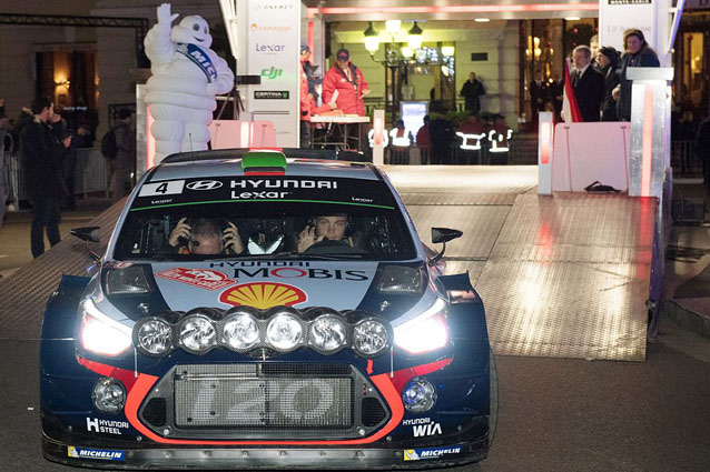 La Hyundai i20 di Hayden Paddon – Getty Images