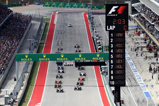 La partenza del GP di Austin – Getty Images