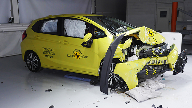 Honda Jazz Crash Test
