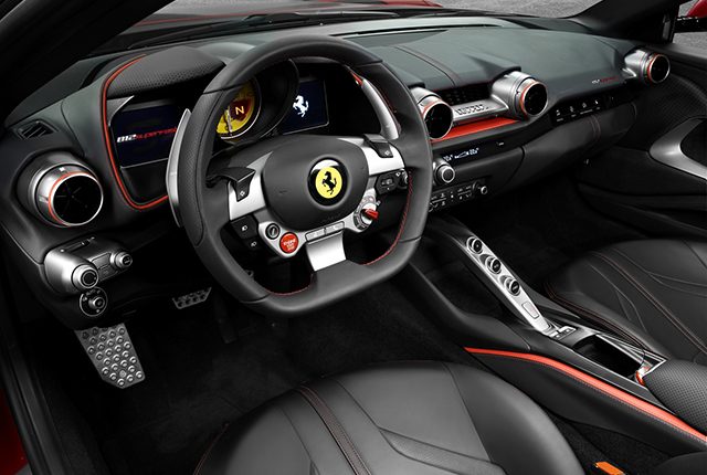 Interni Ferrari 812 Superfast