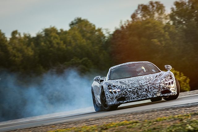 McLaren Super Series II prototipo