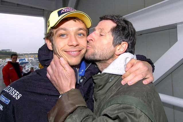 Valentino Rossi con suo papà Graziano / Google