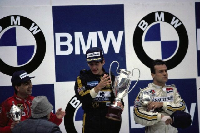 Vittoria Senna, Alboreto secondo
