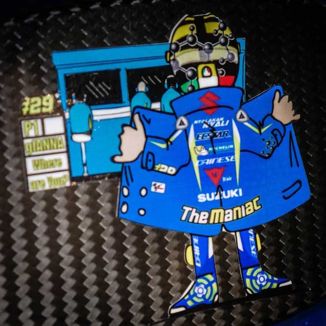 Il nuovo sticker 'The Maniac'