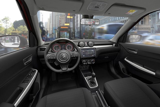 Interni Suzuki Swift