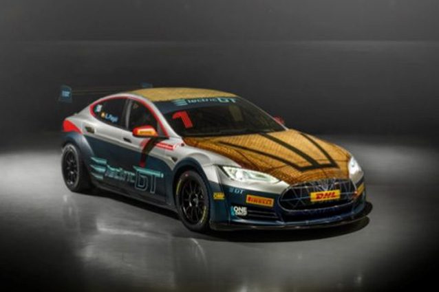 La Tesla Model S che parteciperà al campionato GT – Foto @Bcomp