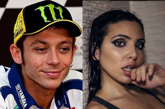 Valentino Rossi e Roberta Tirrito