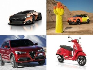 Le novità dell'automotive alla Design Week di Milano 2017.