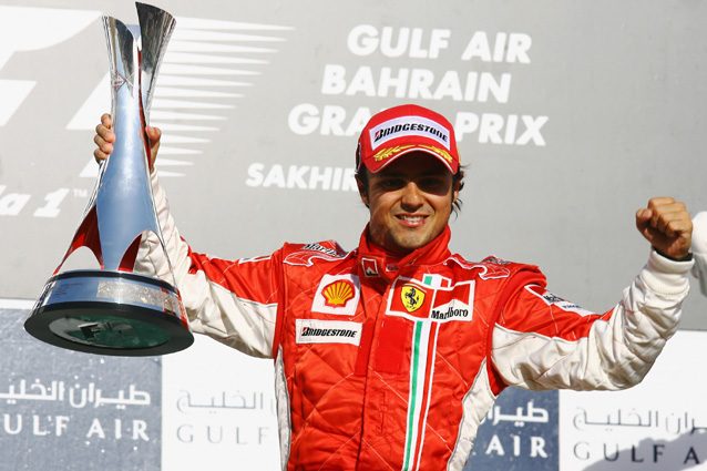 Felipe Massa esulta per il primo posto ottenuto nel 2007 – Getty Images