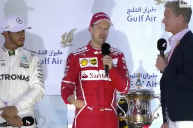 Vettel: "Una gioia indescrivibile. La Ferrari è una grande squadra"