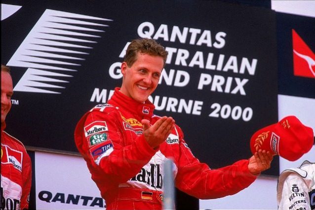 Schumacher vittoria a Melbourne 2000