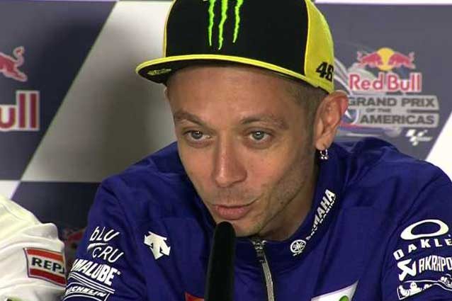 Valentino Rossi durante la conferenza stampa pre–evento del Gp delle Americhe / MotoGp.com