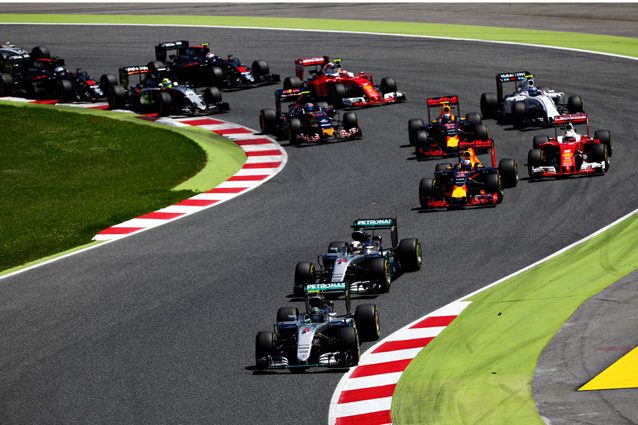 La partenza del GP d Spagna 2016 – Getty Images