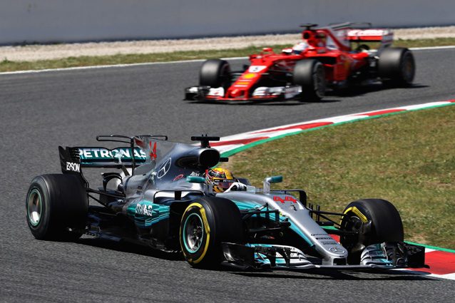 Hamilton davanti a Vettel – Getty Images