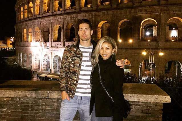 Nicky Hayden insieme alla fidanzata Jacqueline Marin / Instagram